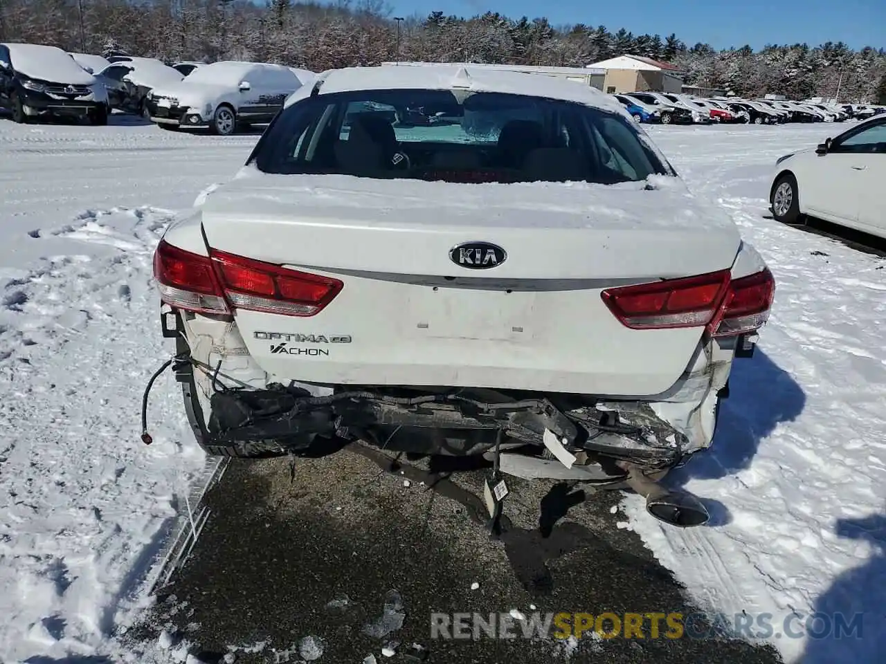 6 Photograph of a damaged car 5XXGT4L37LG429562 KIA OPTIMA 2020