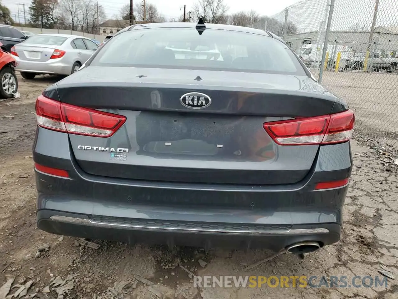 6 Photograph of a damaged car 5XXGT4L37LG431375 KIA OPTIMA 2020