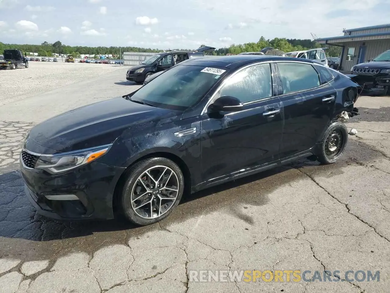 1 Photograph of a damaged car 5XXGT4L37LG434616 KIA OPTIMA 2020