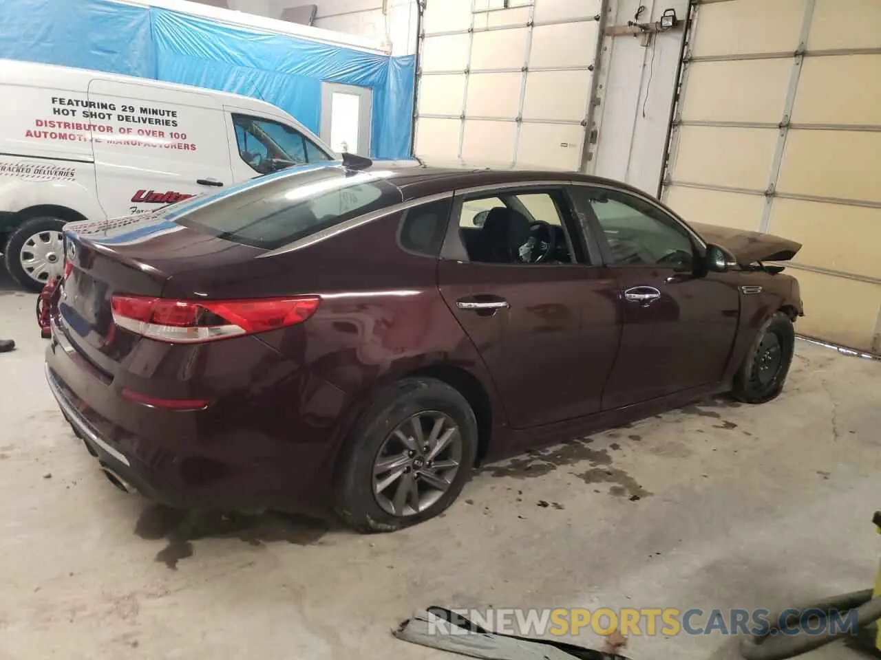 3 Photograph of a damaged car 5XXGT4L37LG444403 KIA OPTIMA 2020