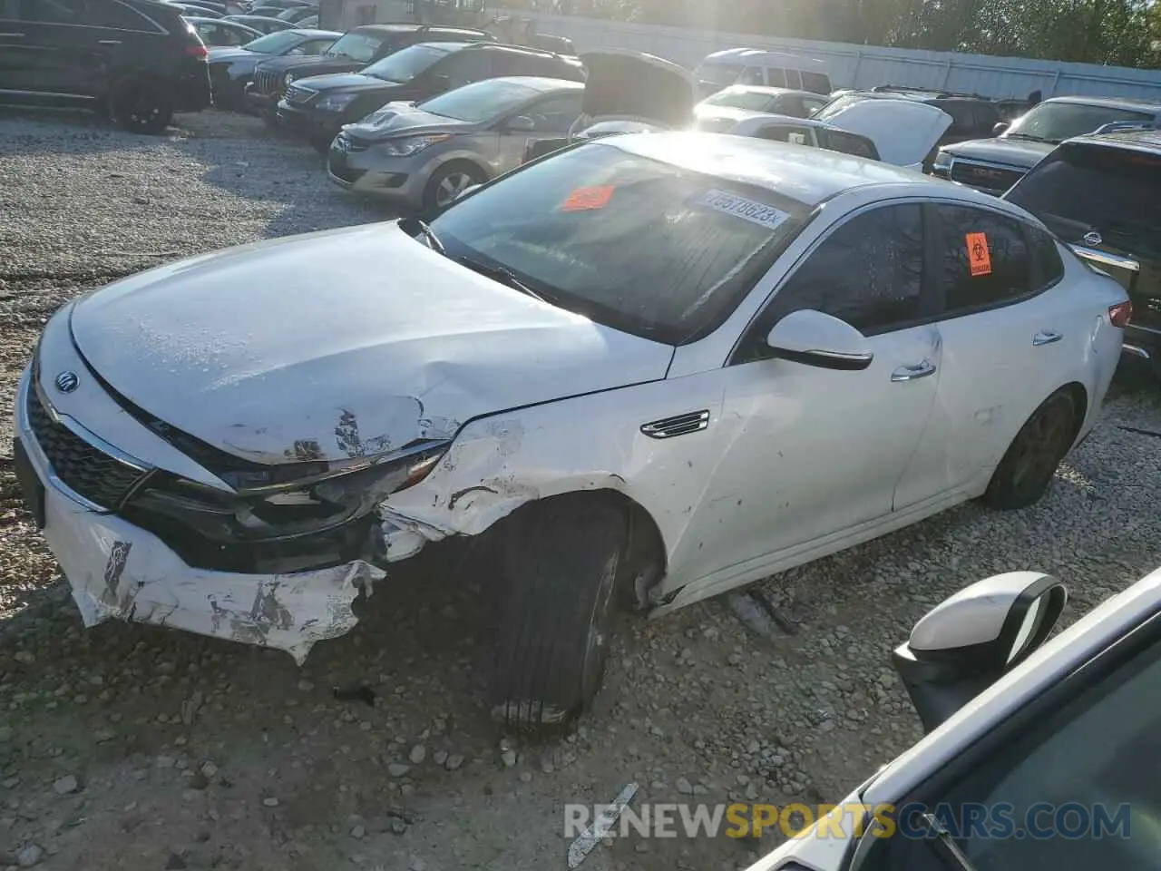 1 Photograph of a damaged car 5XXGT4L37LG448354 KIA OPTIMA 2020