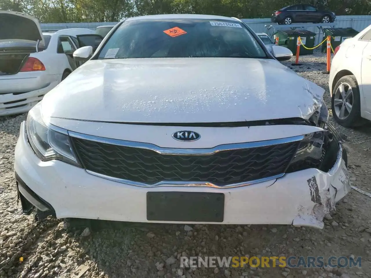 5 Photograph of a damaged car 5XXGT4L37LG448354 KIA OPTIMA 2020