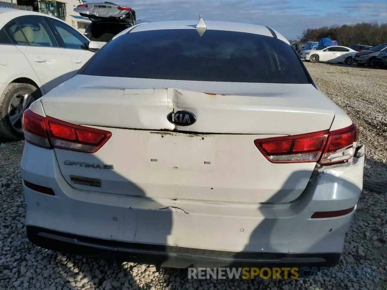 6 Photograph of a damaged car 5XXGT4L37LG448354 KIA OPTIMA 2020