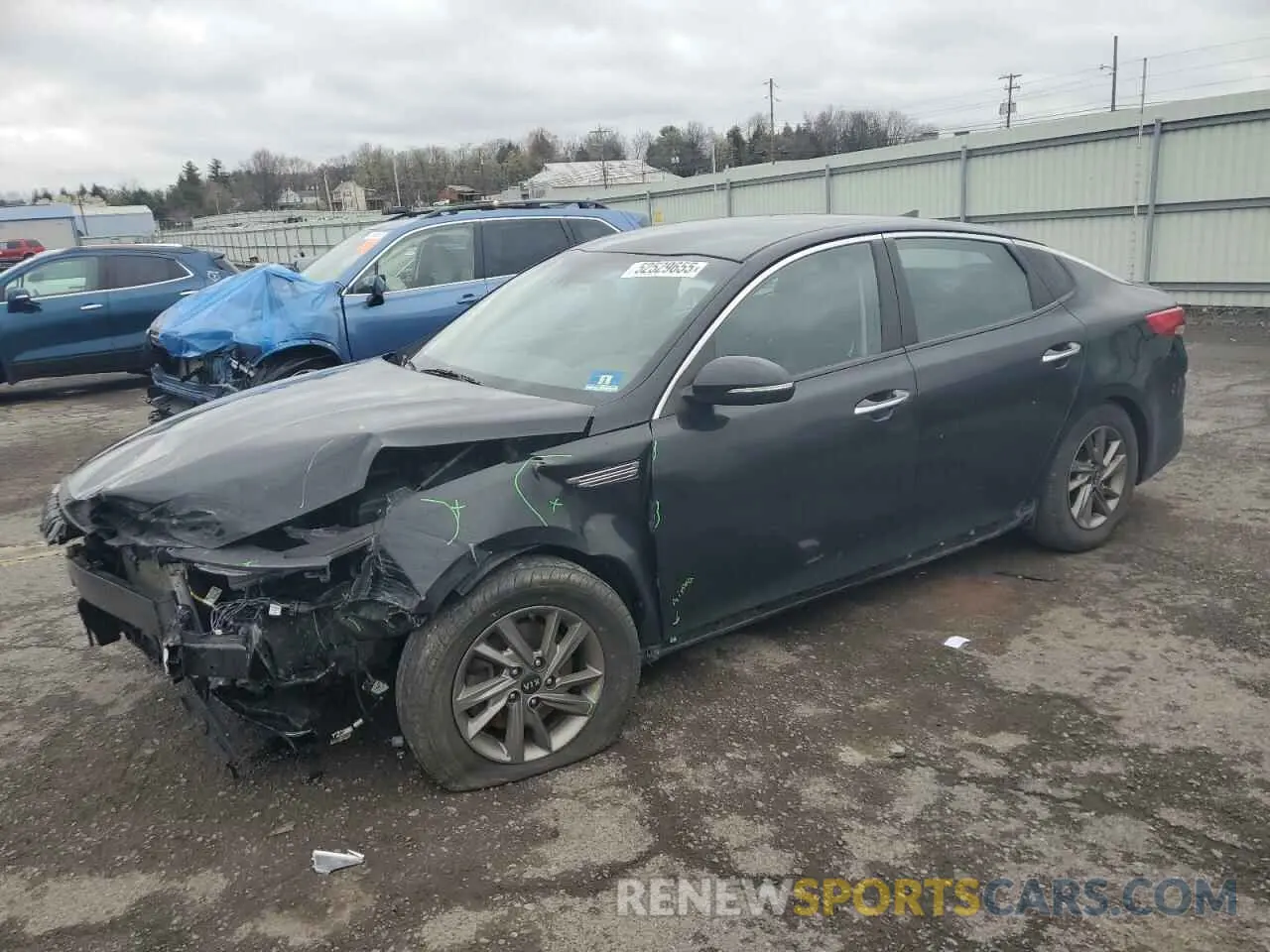 1 Photograph of a damaged car 5XXGT4L38LG378895 KIA OPTIMA 2020