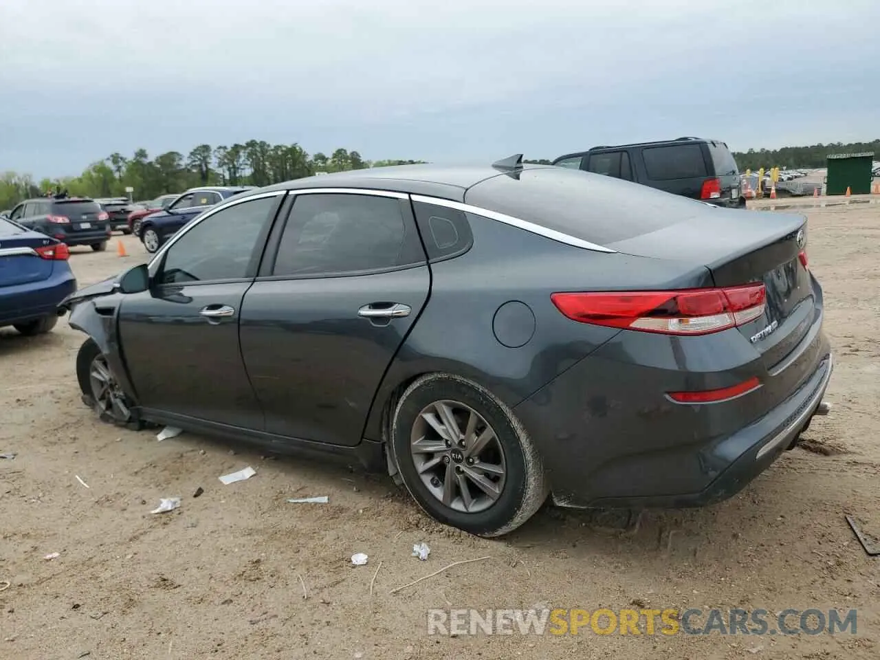 2 Photograph of a damaged car 5XXGT4L38LG380646 KIA OPTIMA 2020
