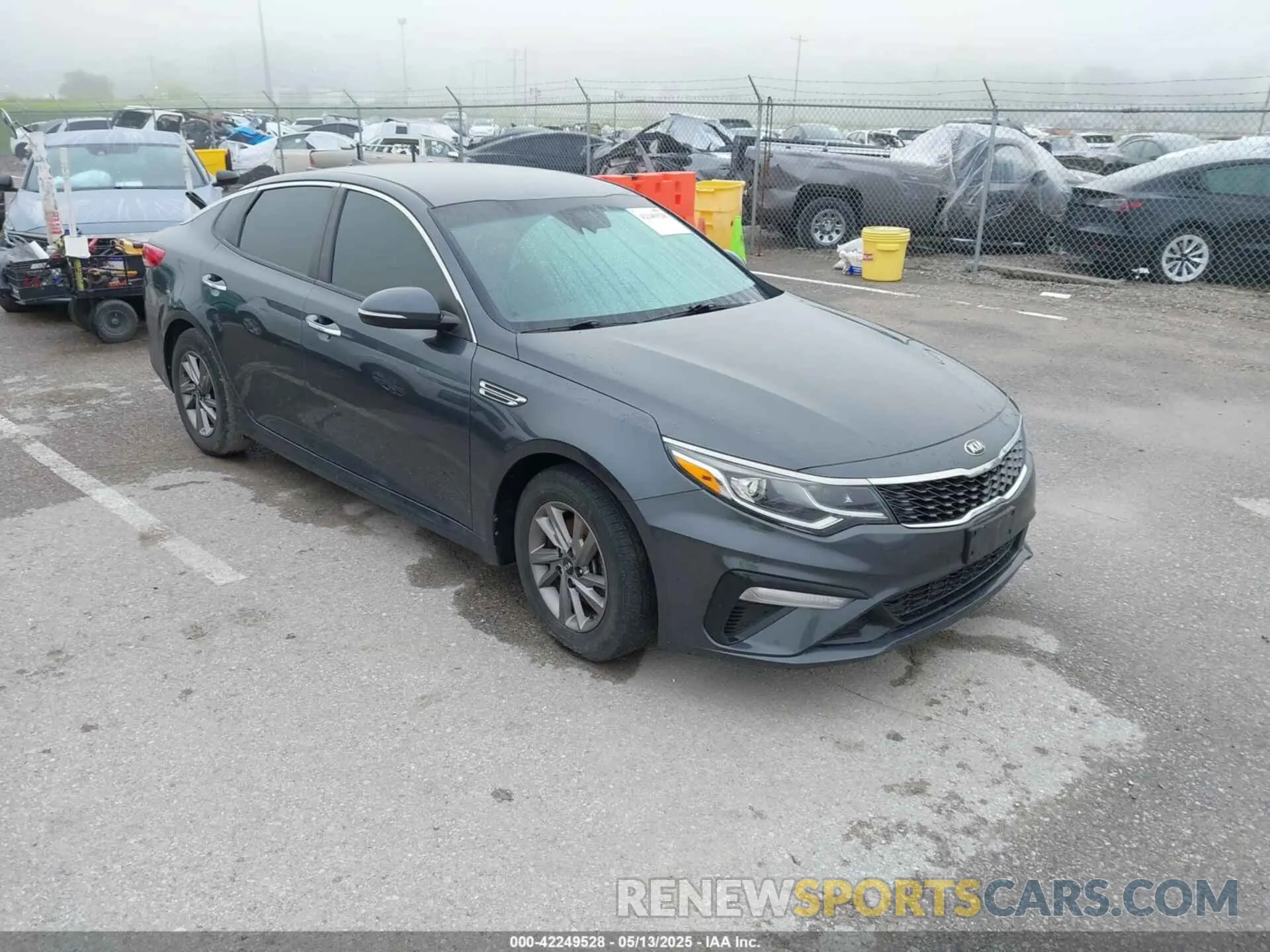 1 Photograph of a damaged car 5XXGT4L38LG386043 KIA OPTIMA 2020