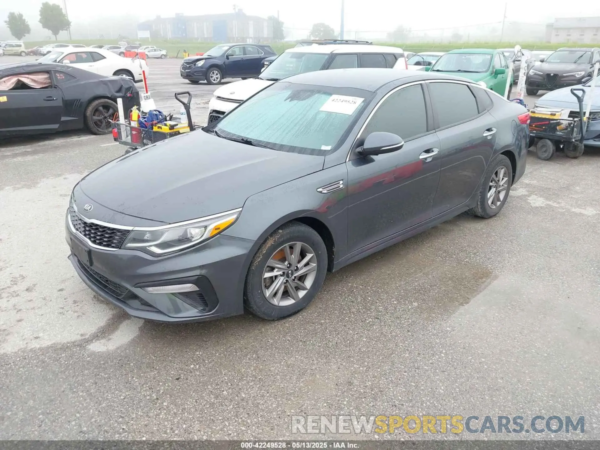 2 Photograph of a damaged car 5XXGT4L38LG386043 KIA OPTIMA 2020