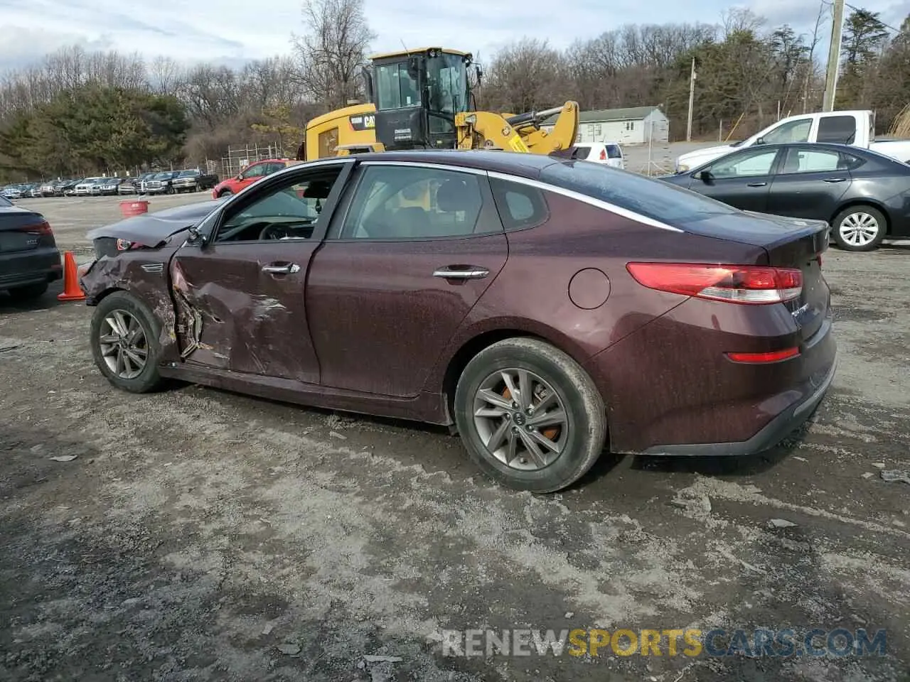 2 Photograph of a damaged car 5XXGT4L38LG388262 KIA OPTIMA 2020