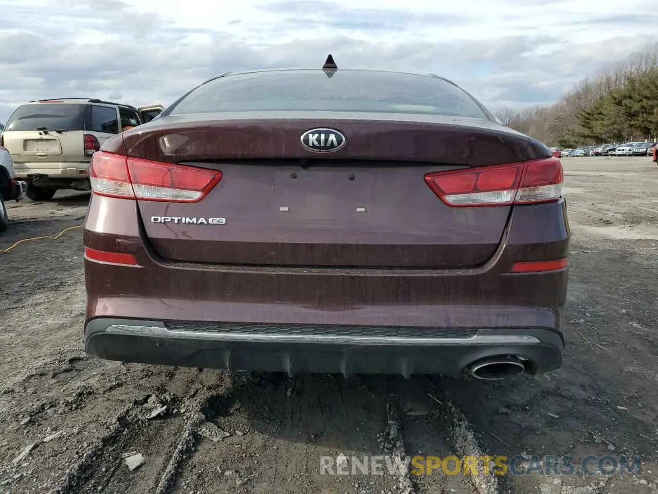 6 Photograph of a damaged car 5XXGT4L38LG388262 KIA OPTIMA 2020