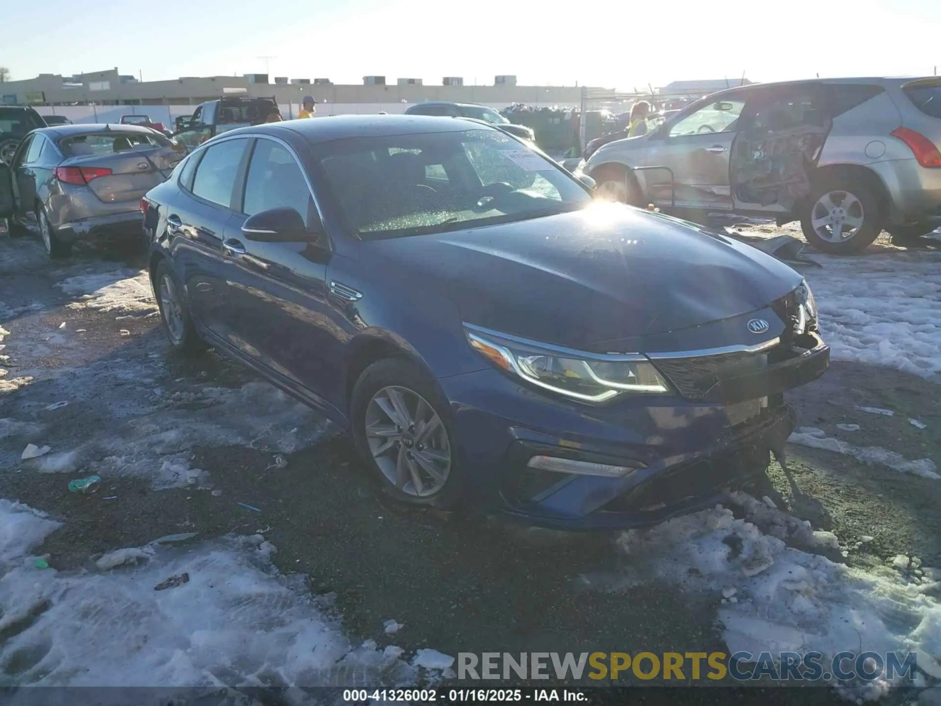 1 Photograph of a damaged car 5XXGT4L38LG394126 KIA OPTIMA 2020