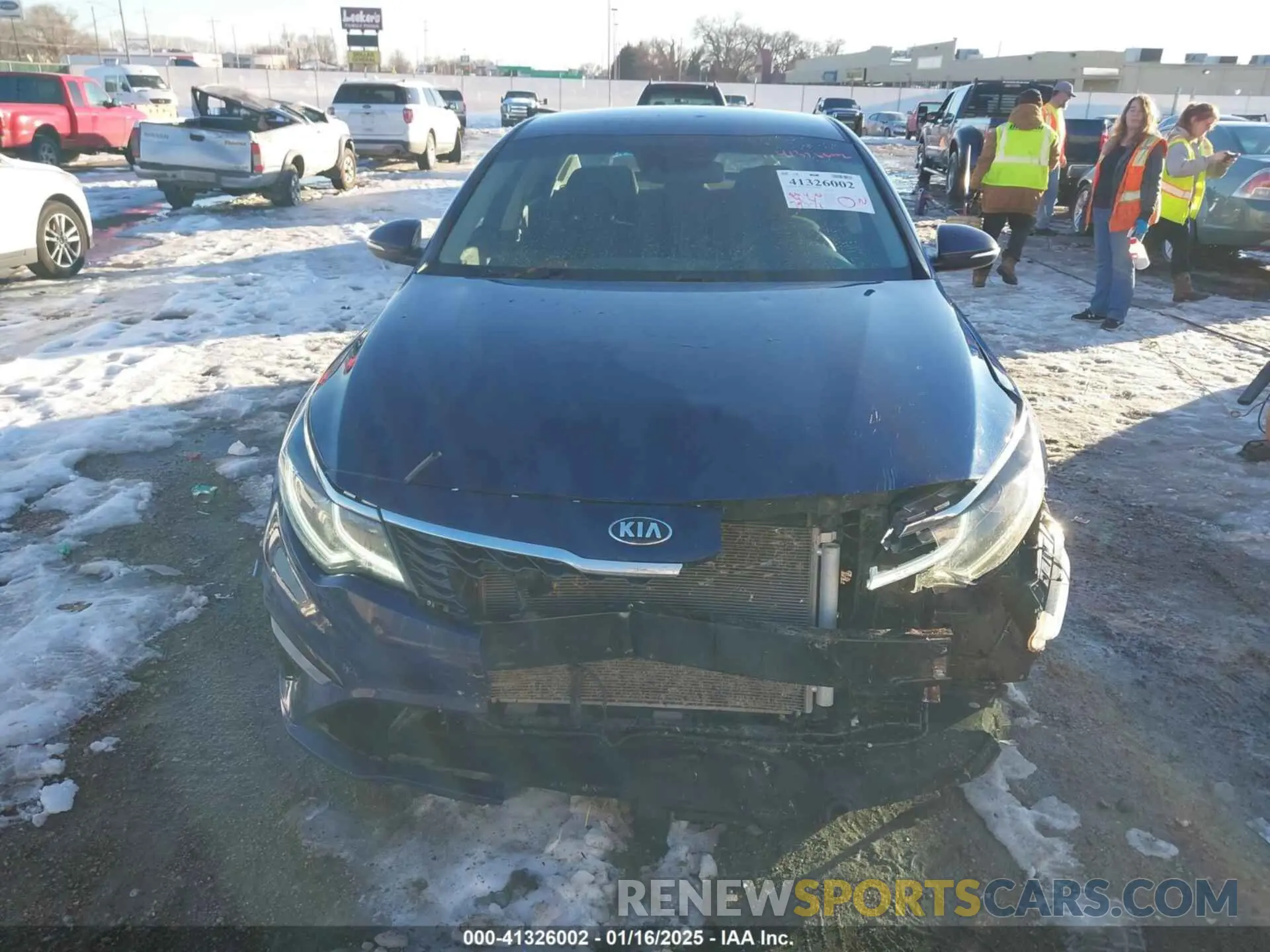 12 Photograph of a damaged car 5XXGT4L38LG394126 KIA OPTIMA 2020