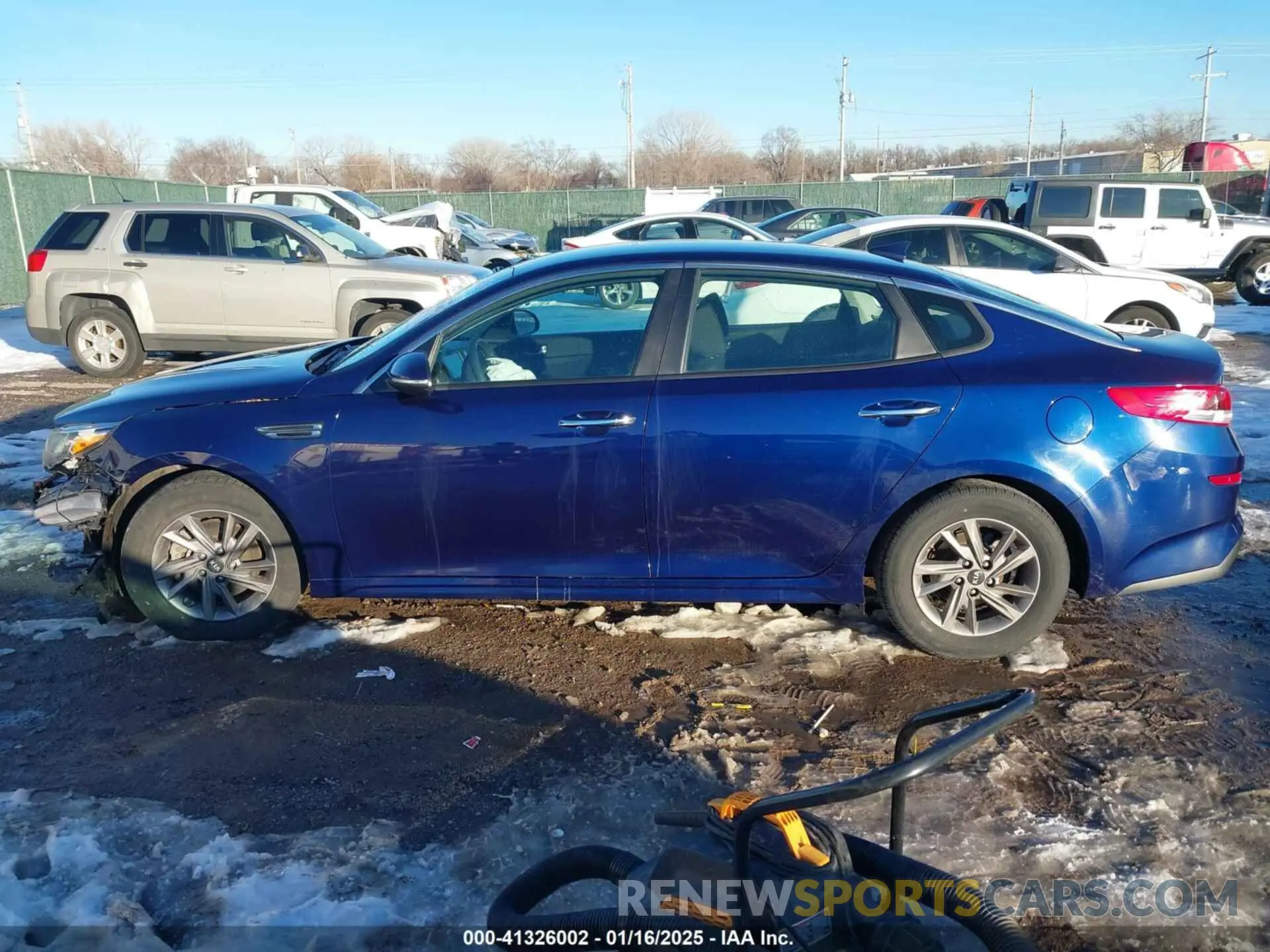 14 Photograph of a damaged car 5XXGT4L38LG394126 KIA OPTIMA 2020