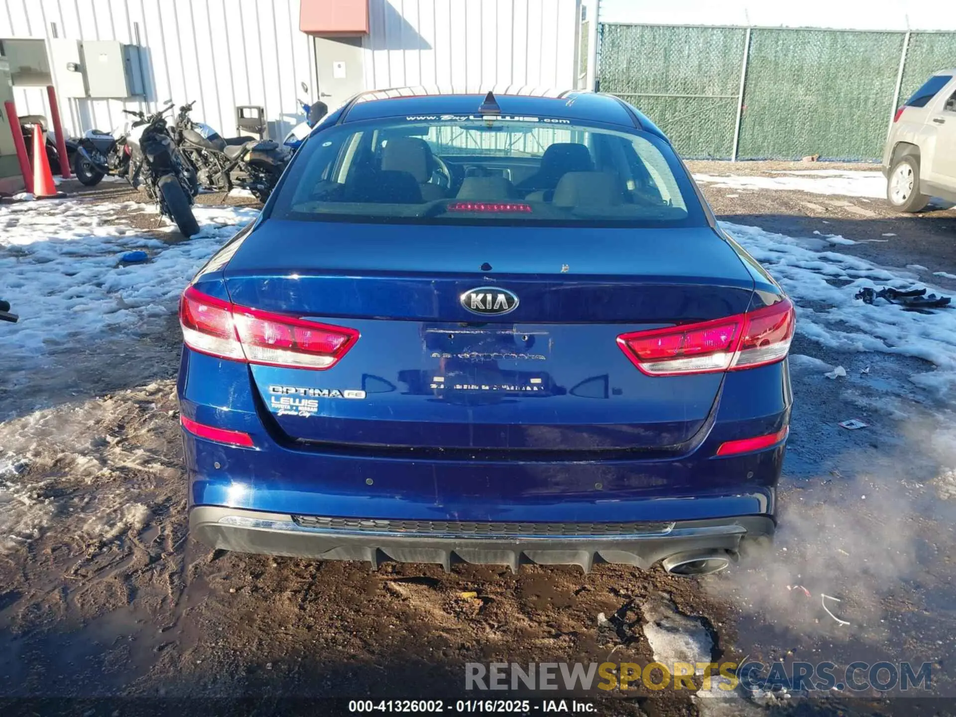 16 Photograph of a damaged car 5XXGT4L38LG394126 KIA OPTIMA 2020