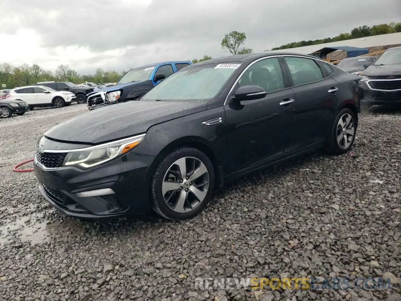 1 Photograph of a damaged car 5XXGT4L38LG395793 KIA OPTIMA 2020