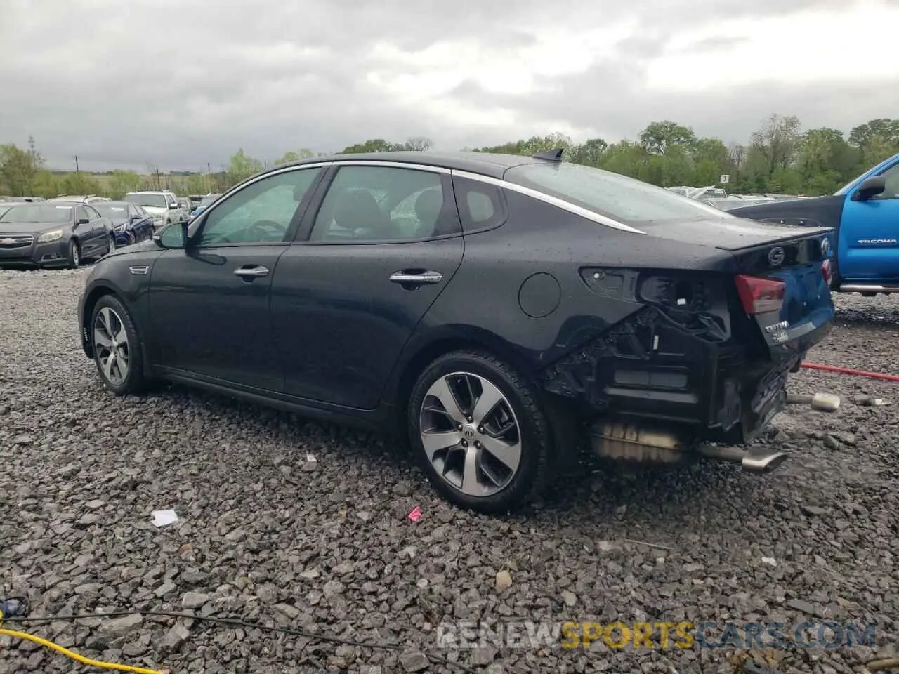 2 Photograph of a damaged car 5XXGT4L38LG395793 KIA OPTIMA 2020