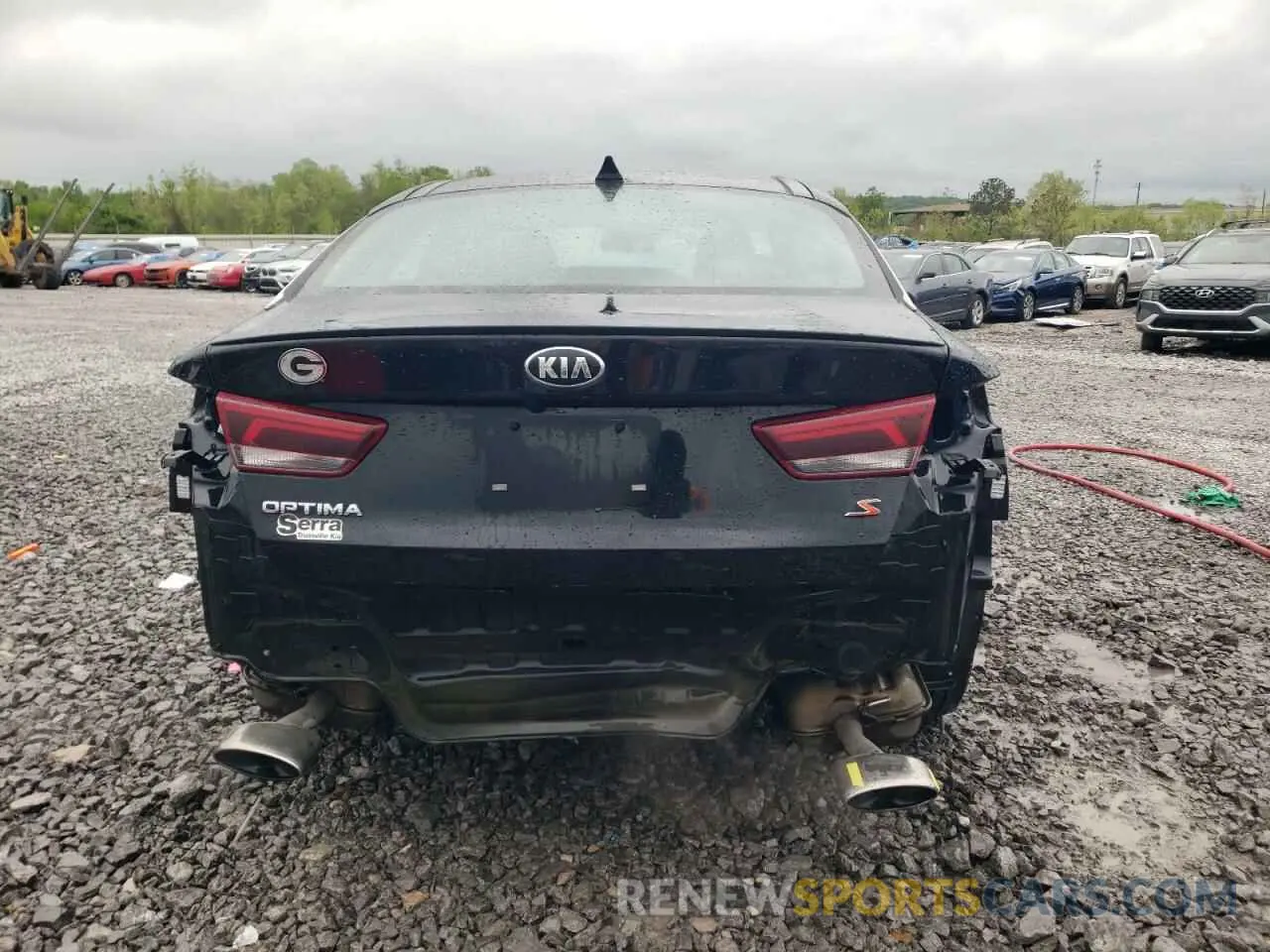 6 Photograph of a damaged car 5XXGT4L38LG395793 KIA OPTIMA 2020