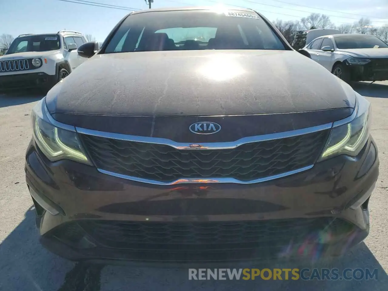 5 Photograph of a damaged car 5XXGT4L38LG398922 KIA OPTIMA 2020