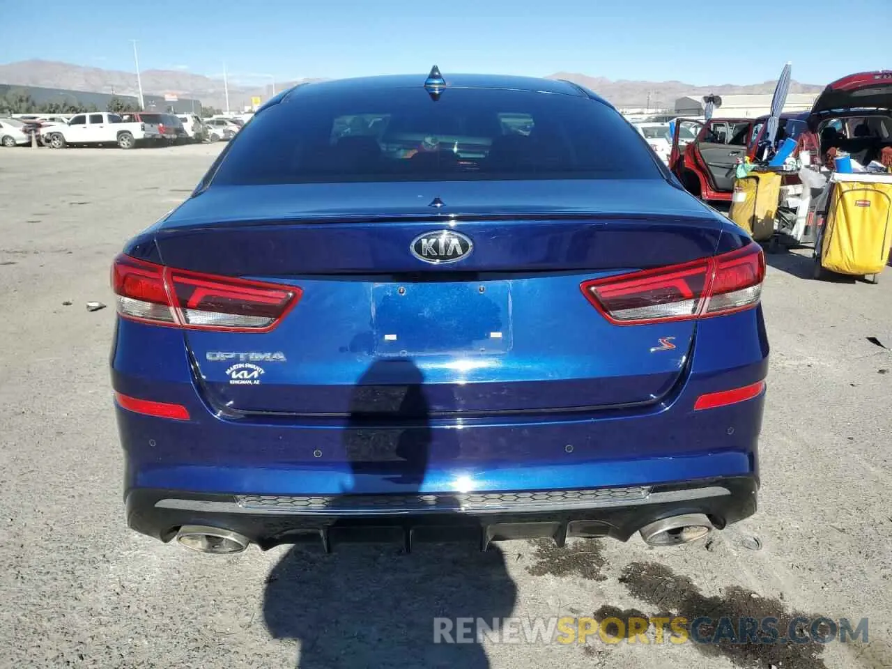 6 Photograph of a damaged car 5XXGT4L38LG414245 KIA OPTIMA 2020