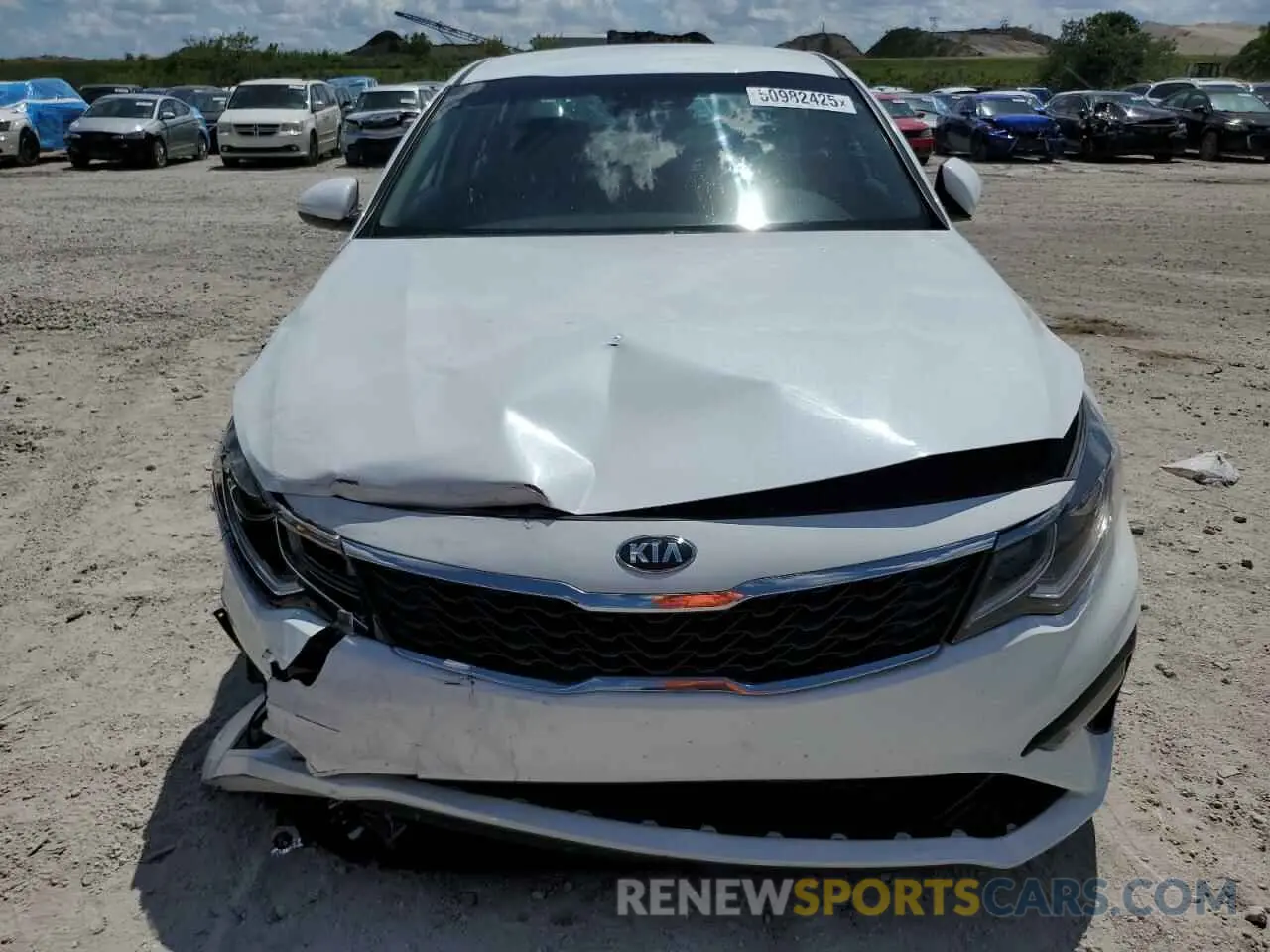5 Photograph of a damaged car 5XXGT4L38LG431031 KIA OPTIMA 2020