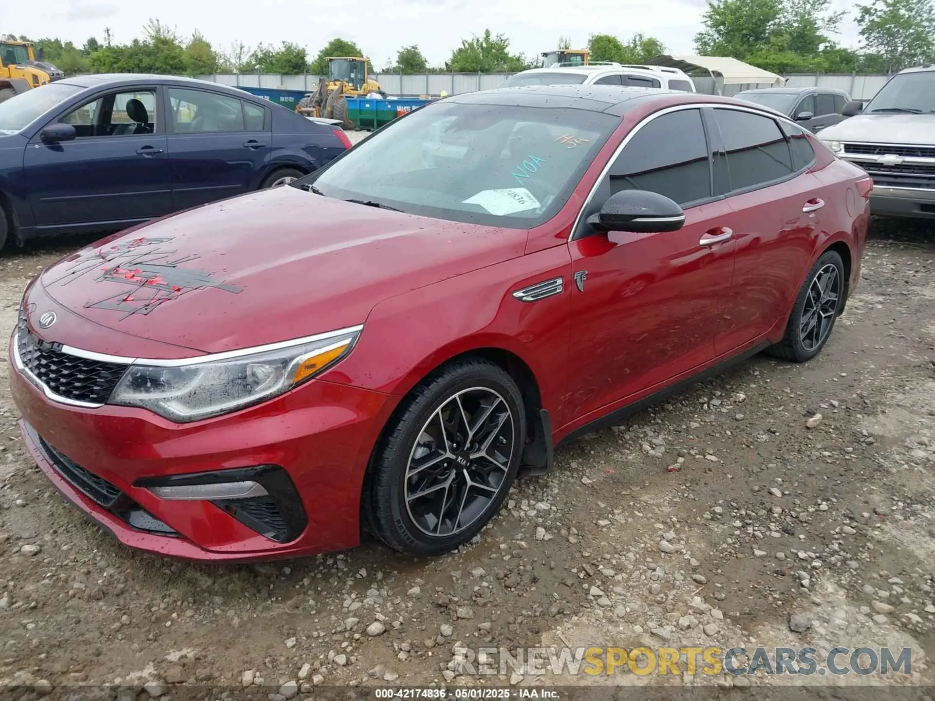 2 Photograph of a damaged car 5XXGT4L38LG431711 KIA OPTIMA 2020
