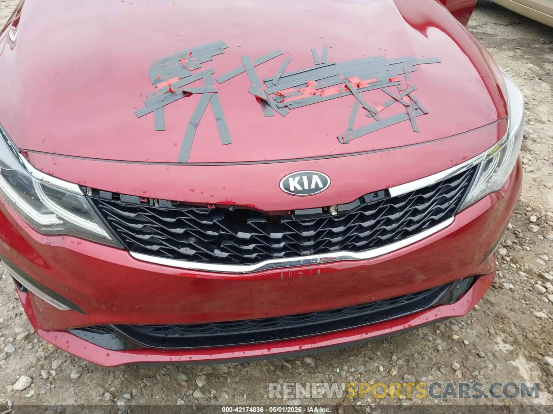 6 Photograph of a damaged car 5XXGT4L38LG431711 KIA OPTIMA 2020