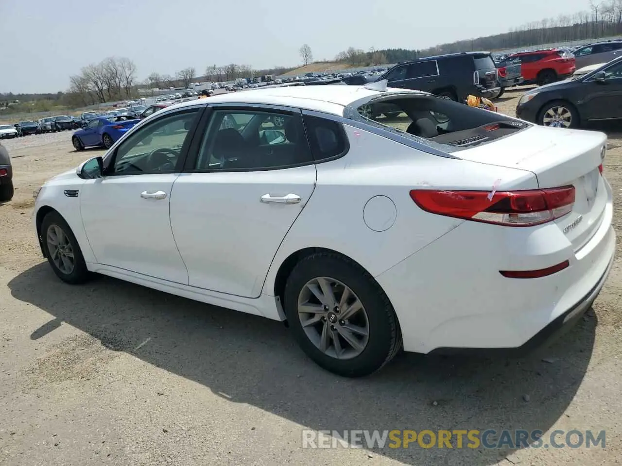 2 Photograph of a damaged car 5XXGT4L38LG434074 KIA OPTIMA 2020