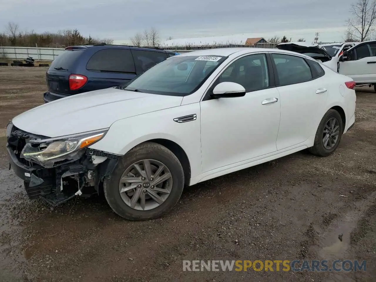 1 Photograph of a damaged car 5XXGT4L38LG434379 KIA OPTIMA 2020