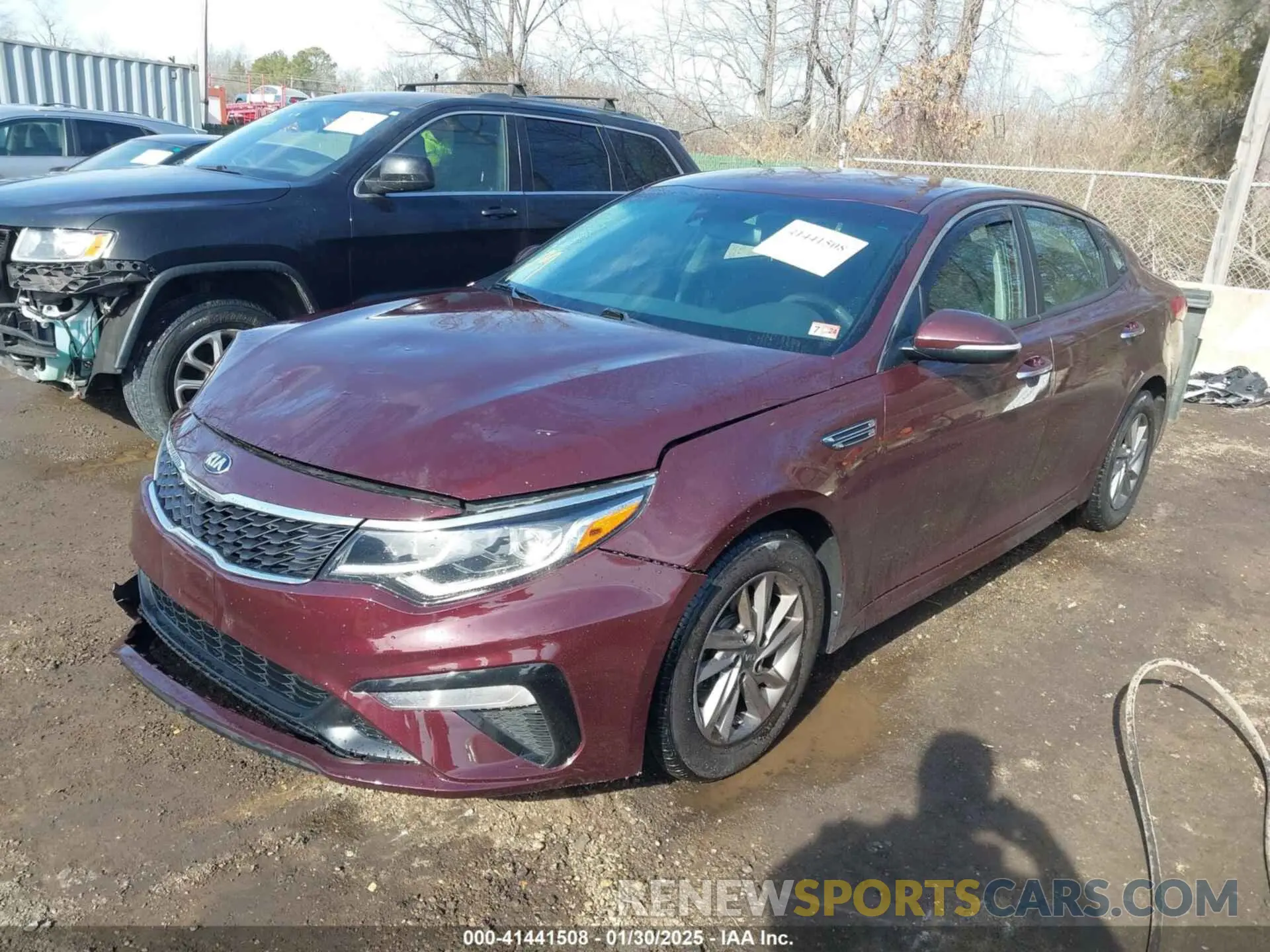 2 Photograph of a damaged car 5XXGT4L38LG437797 KIA OPTIMA 2020