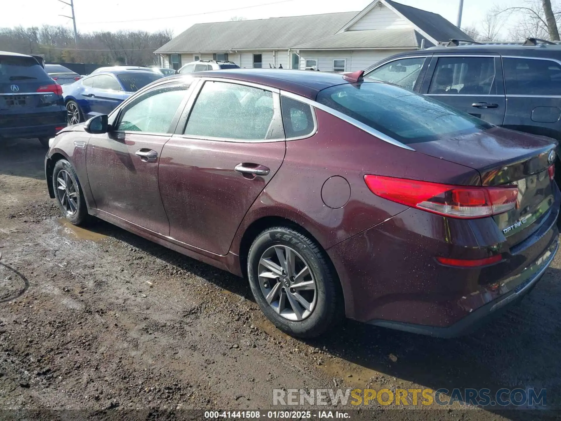 3 Photograph of a damaged car 5XXGT4L38LG437797 KIA OPTIMA 2020