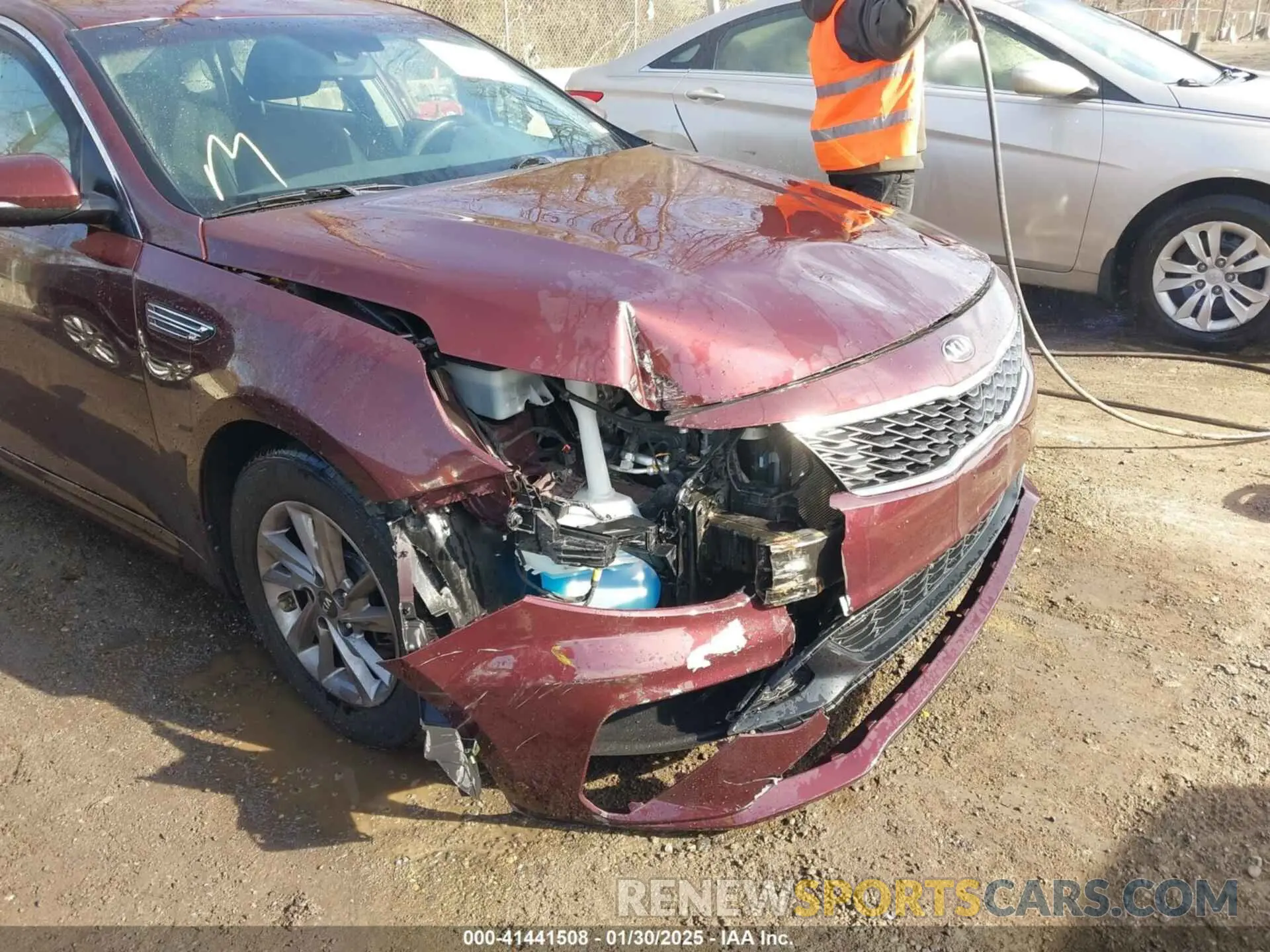 6 Photograph of a damaged car 5XXGT4L38LG437797 KIA OPTIMA 2020
