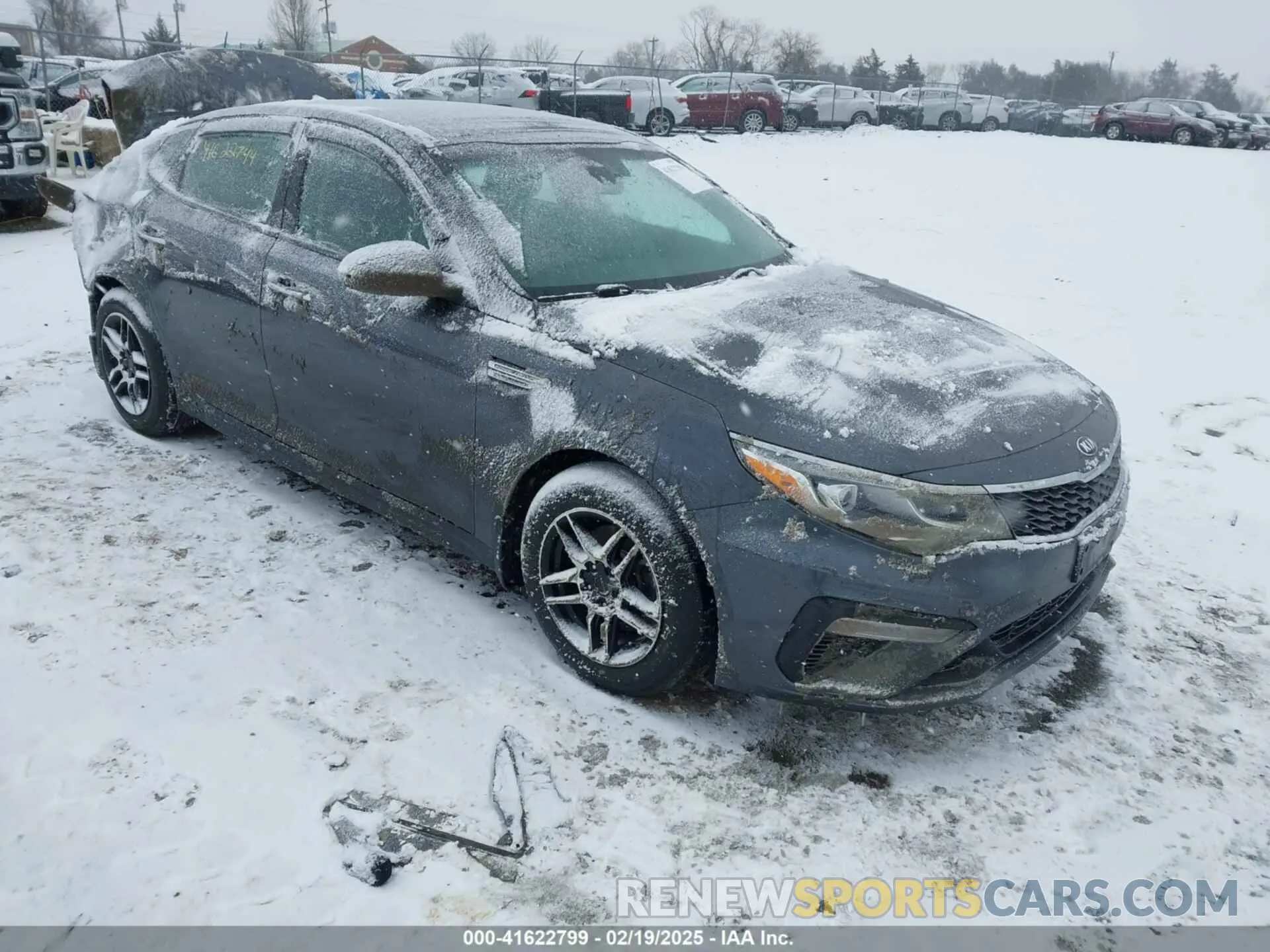 1 Photograph of a damaged car 5XXGT4L38LG438321 KIA OPTIMA 2020