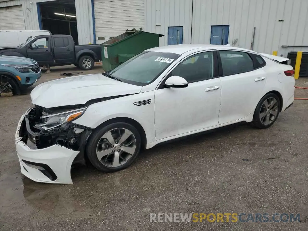 1 Photograph of a damaged car 5XXGT4L38LG441591 KIA OPTIMA 2020