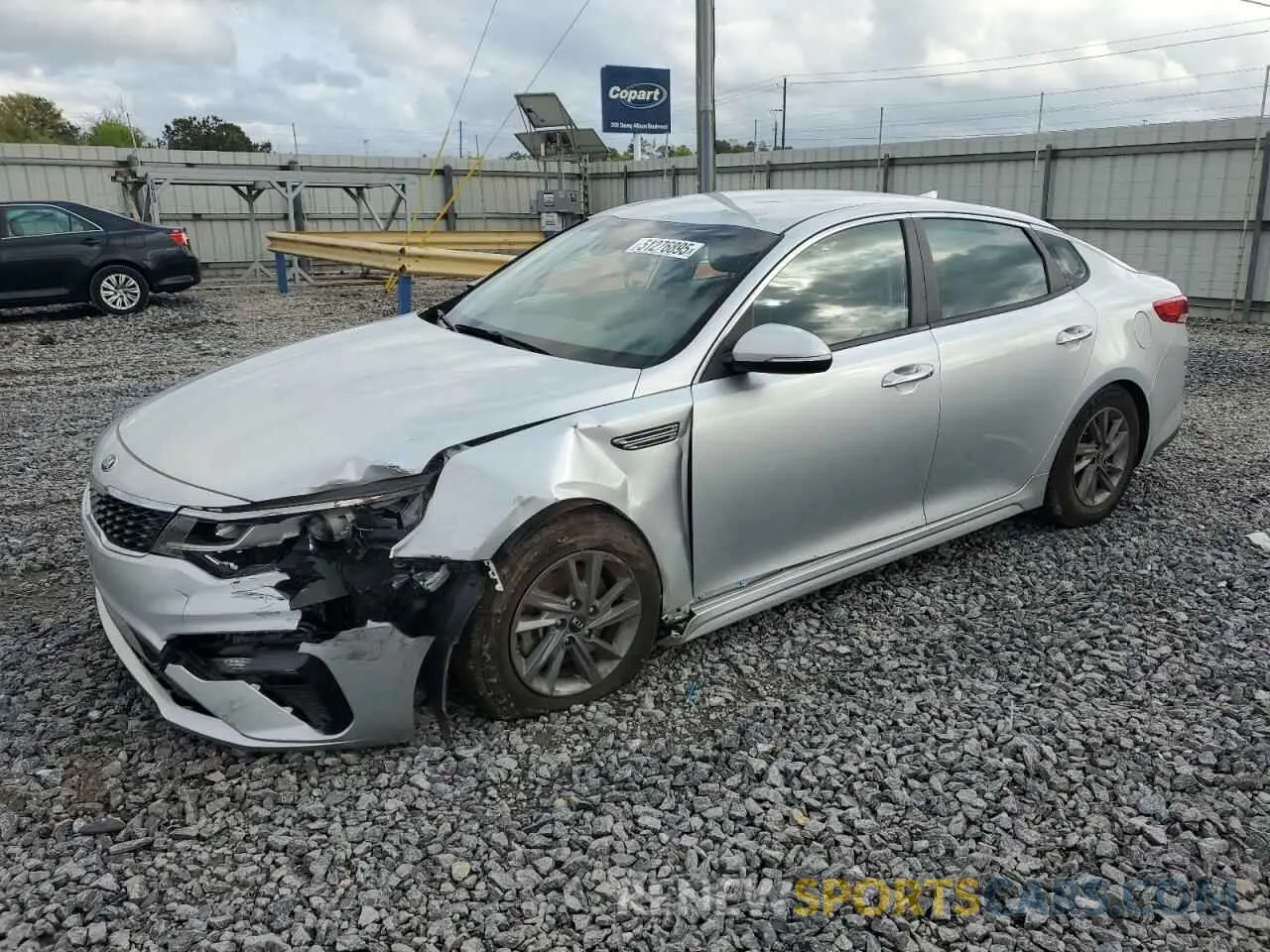 1 Photograph of a damaged car 5XXGT4L38LG446256 KIA OPTIMA 2020