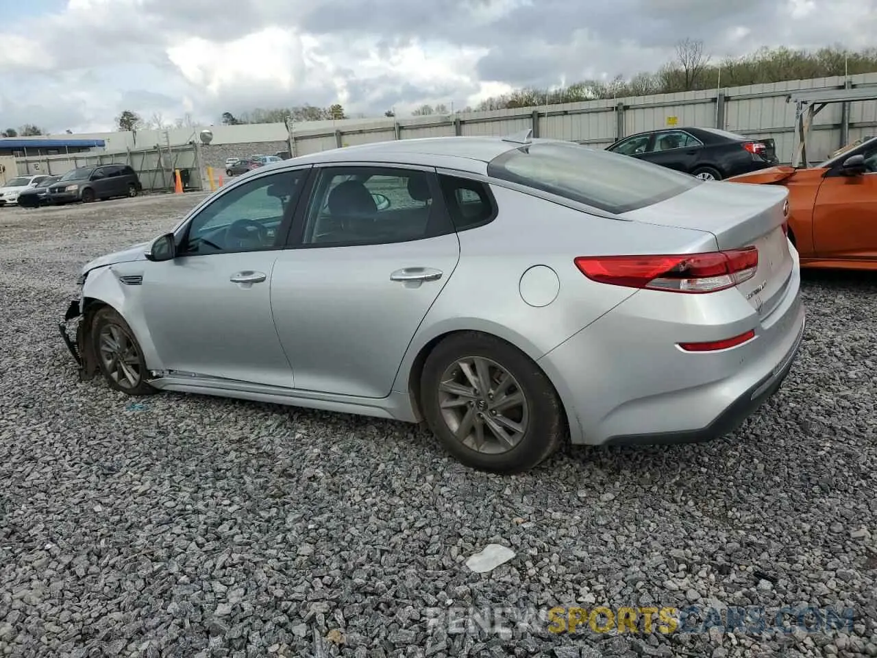 2 Photograph of a damaged car 5XXGT4L38LG446256 KIA OPTIMA 2020