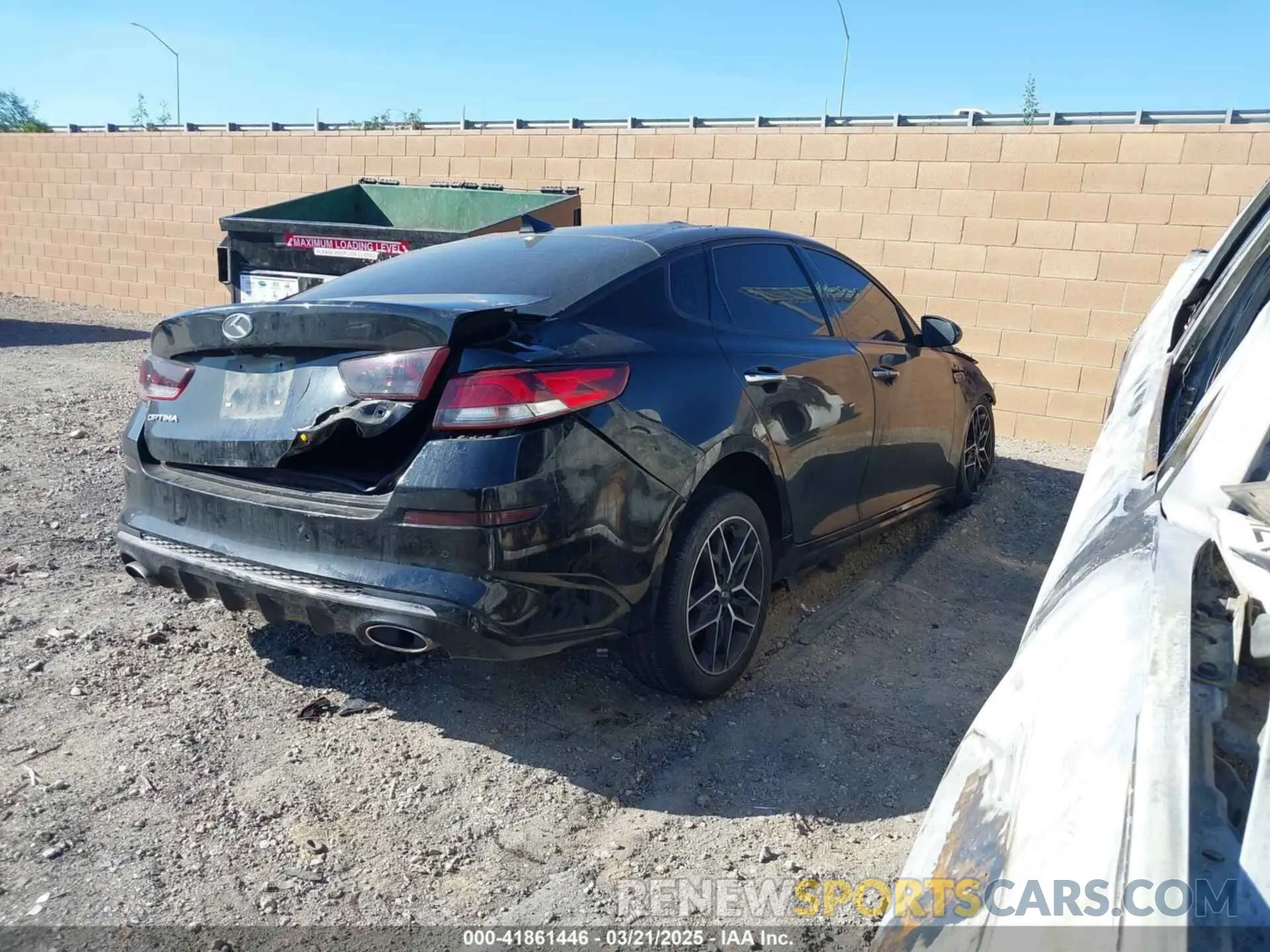 13 Photograph of a damaged car 5XXGT4L38LG447732 KIA OPTIMA 2020