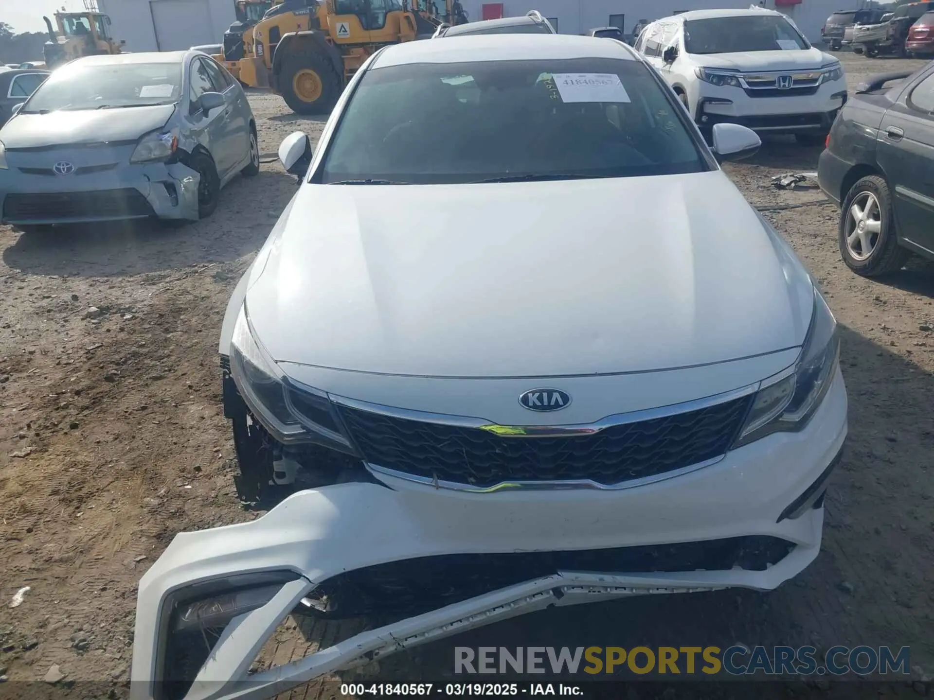 12 Photograph of a damaged car 5XXGT4L38LG448881 KIA OPTIMA 2020
