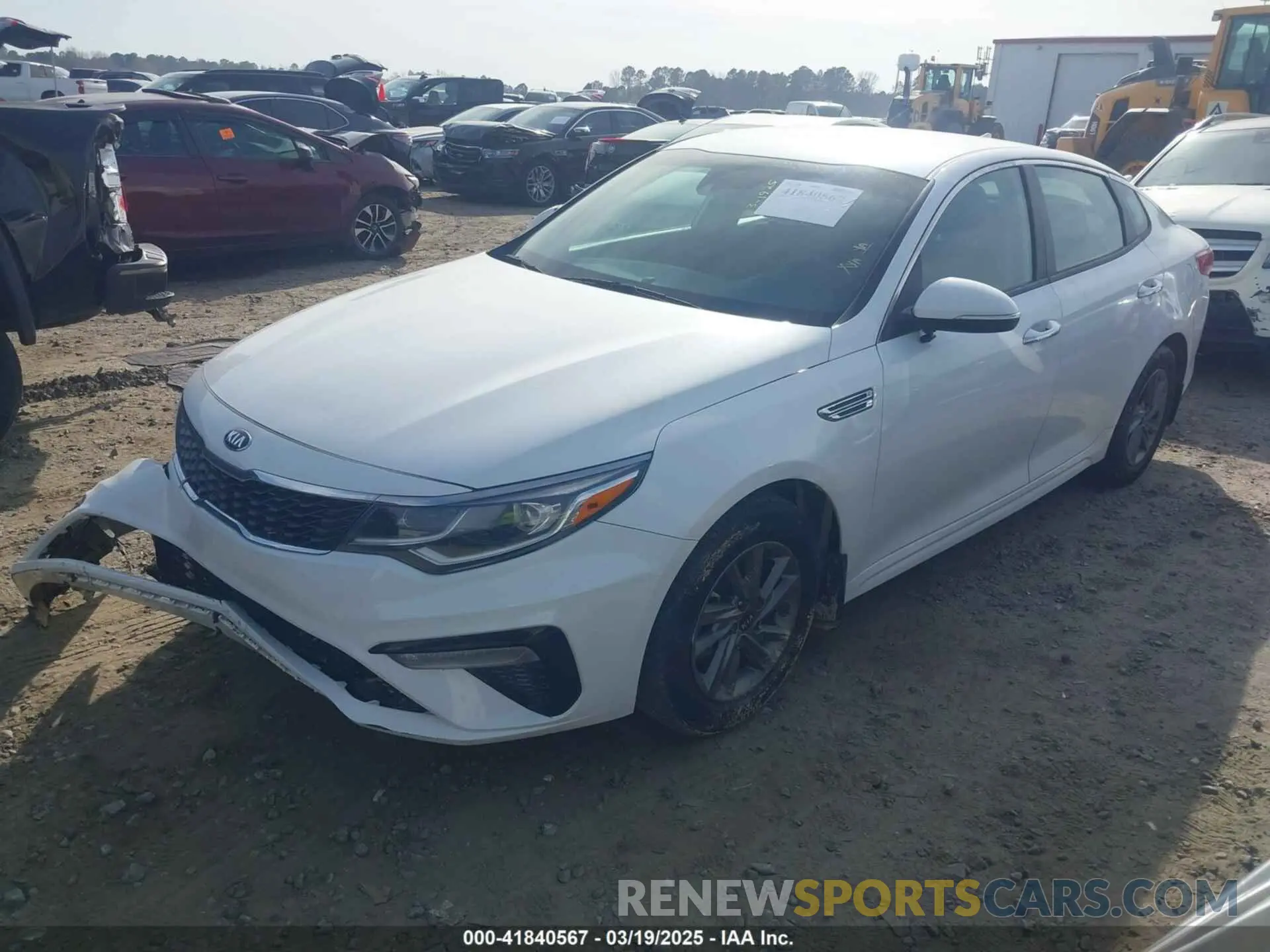2 Photograph of a damaged car 5XXGT4L38LG448881 KIA OPTIMA 2020
