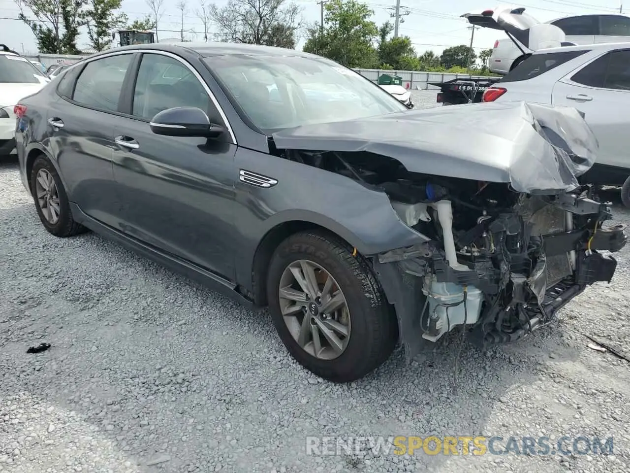 4 Photograph of a damaged car 5XXGT4L39LG384382 KIA OPTIMA 2020