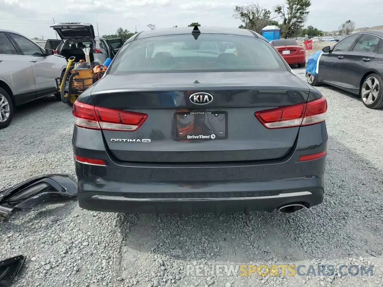 6 Photograph of a damaged car 5XXGT4L39LG384382 KIA OPTIMA 2020