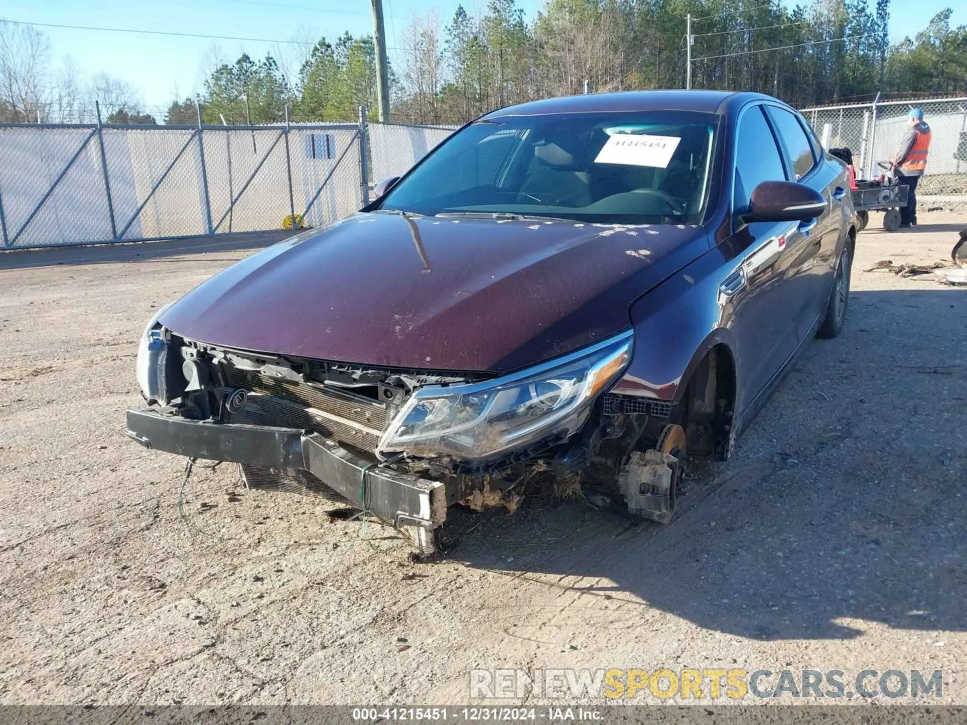 6 Photograph of a damaged car 5XXGT4L39LG390800 KIA OPTIMA 2020