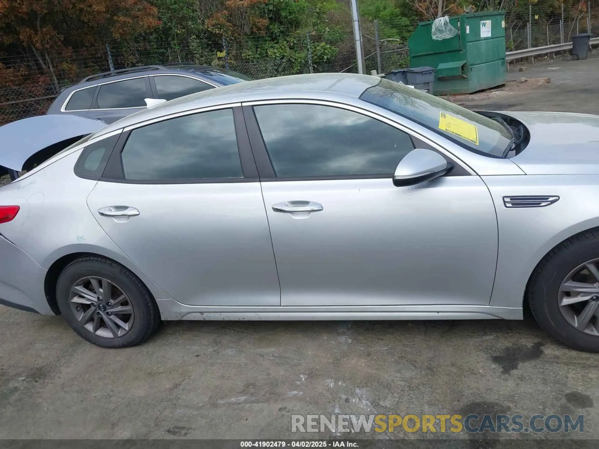 13 Photograph of a damaged car 5XXGT4L39LG400984 KIA OPTIMA 2020