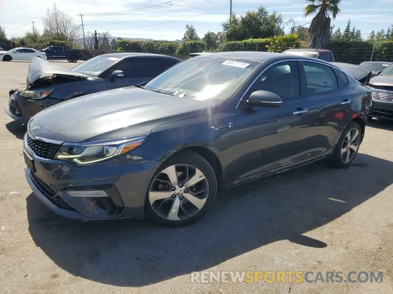1 Photograph of a damaged car 5XXGT4L39LG407272 KIA OPTIMA 2020