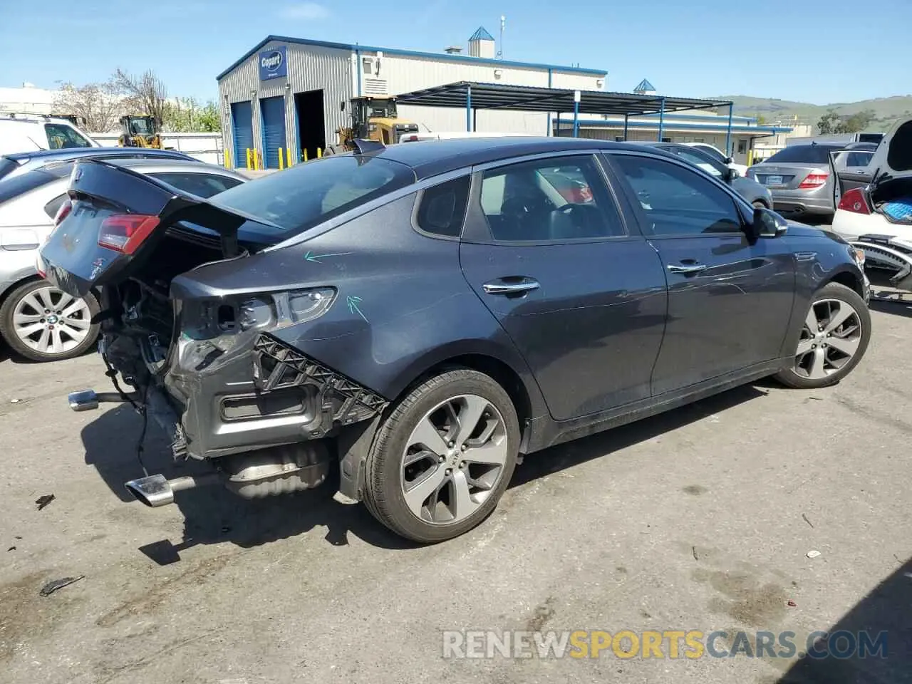 3 Photograph of a damaged car 5XXGT4L39LG407272 KIA OPTIMA 2020