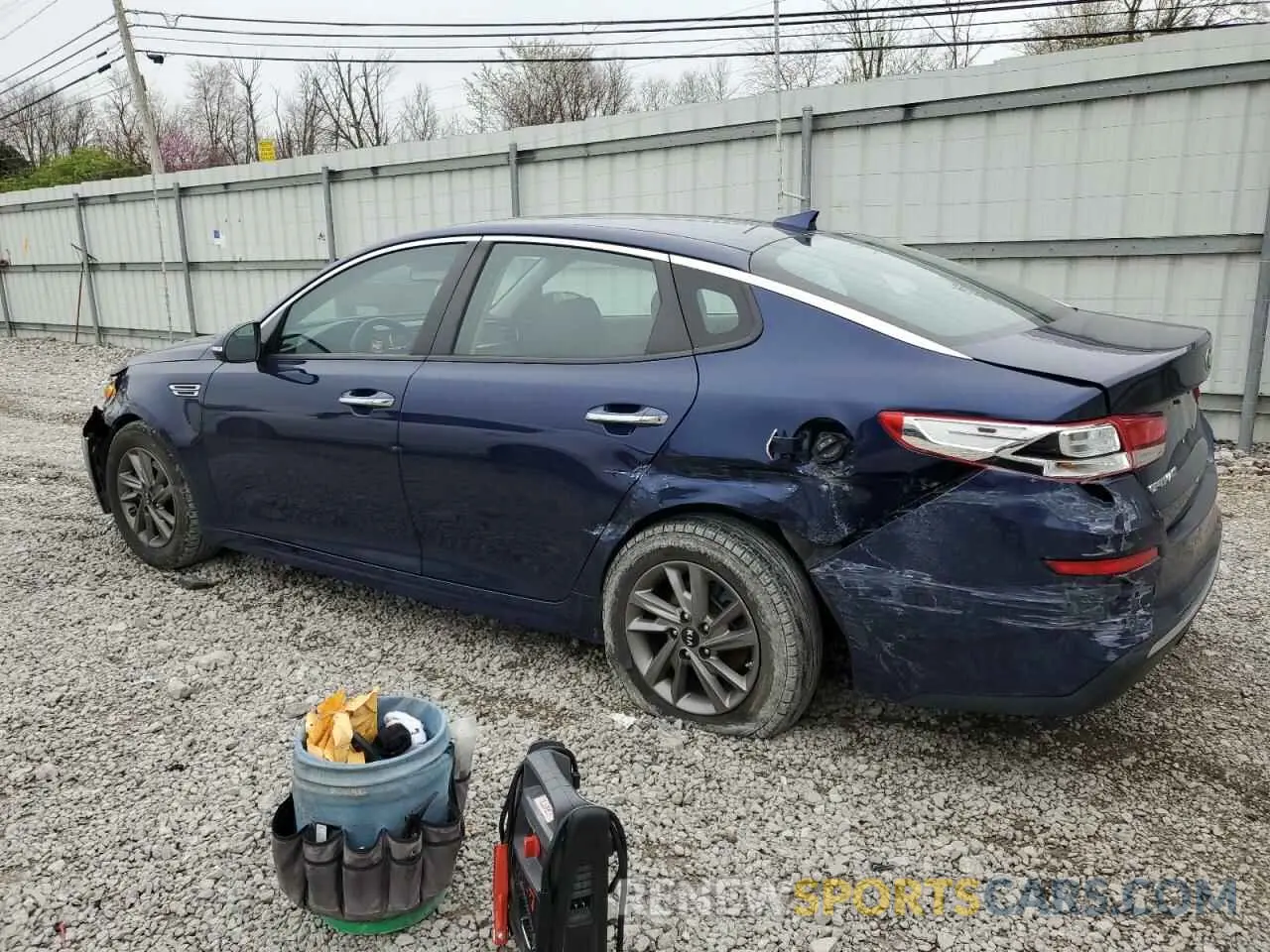 2 Photograph of a damaged car 5XXGT4L39LG414013 KIA OPTIMA 2020