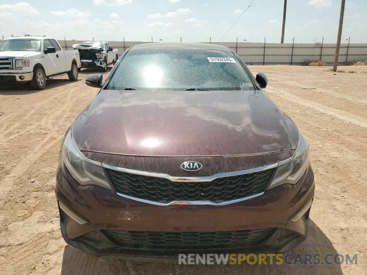 5 Photograph of a damaged car 5XXGT4L39LG425576 KIA OPTIMA 2020