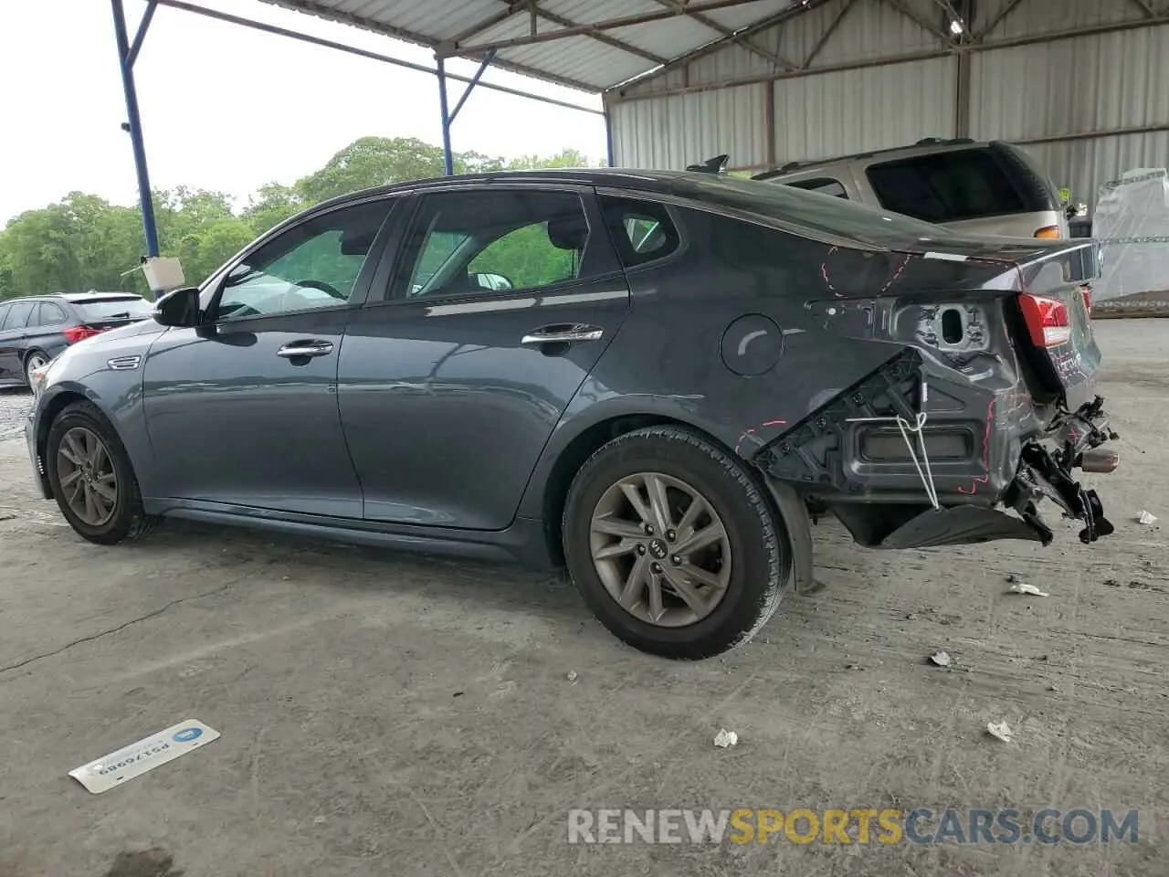 2 Photograph of a damaged car 5XXGT4L39LG427313 KIA OPTIMA 2020