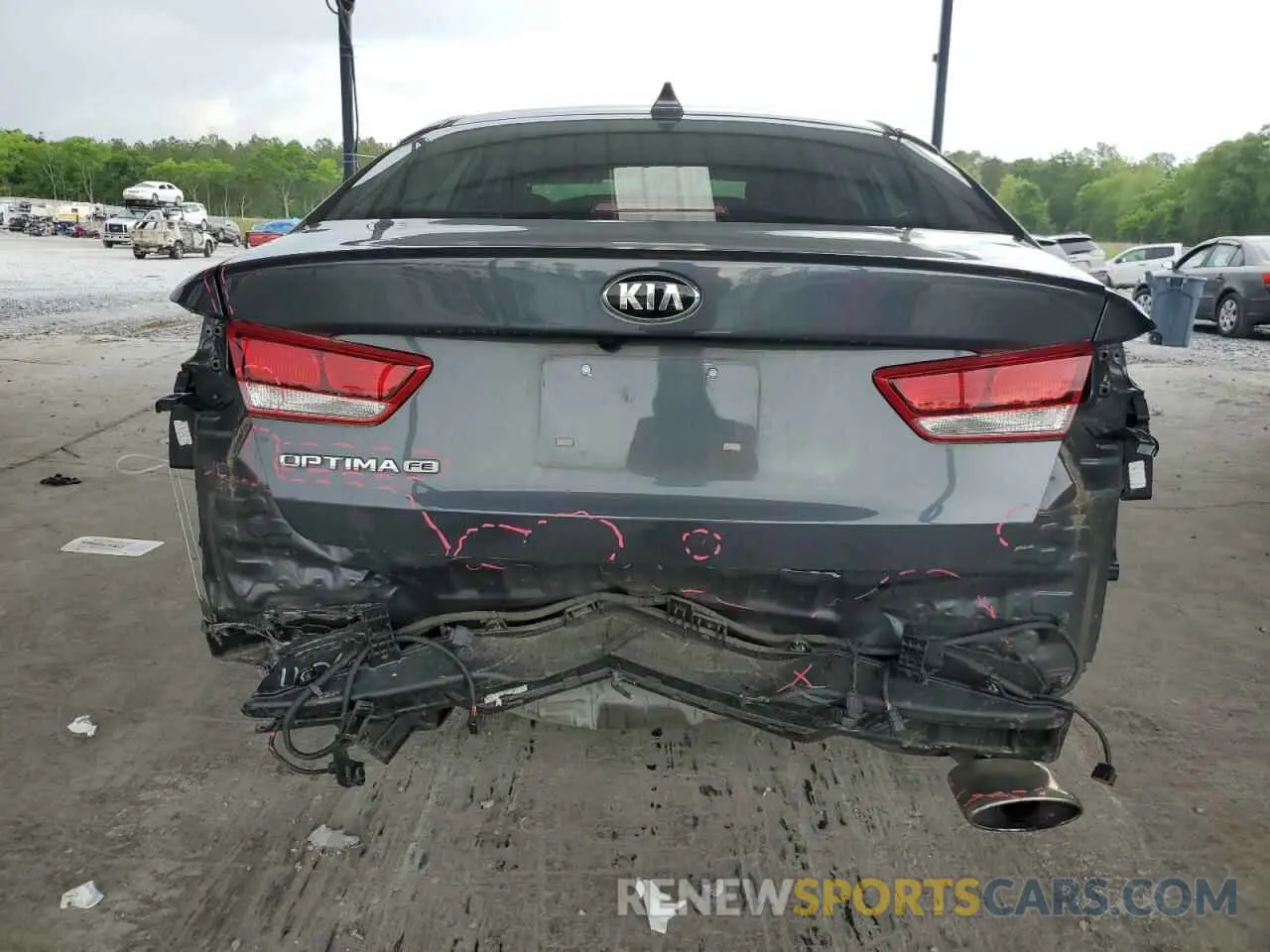 6 Photograph of a damaged car 5XXGT4L39LG427313 KIA OPTIMA 2020