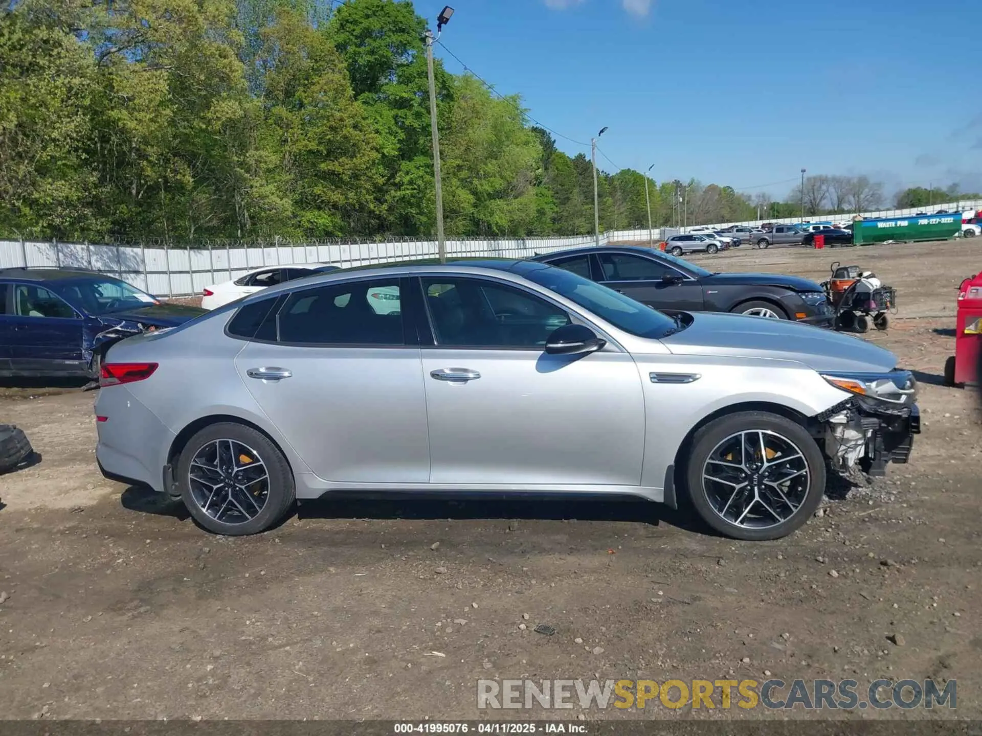 14 Photograph of a damaged car 5XXGT4L39LG435413 KIA OPTIMA 2020