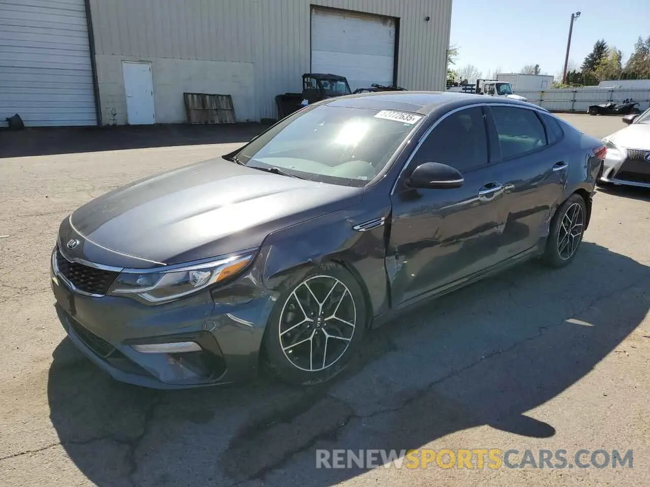 1 Photograph of a damaged car 5XXGT4L39LG440580 KIA OPTIMA 2020