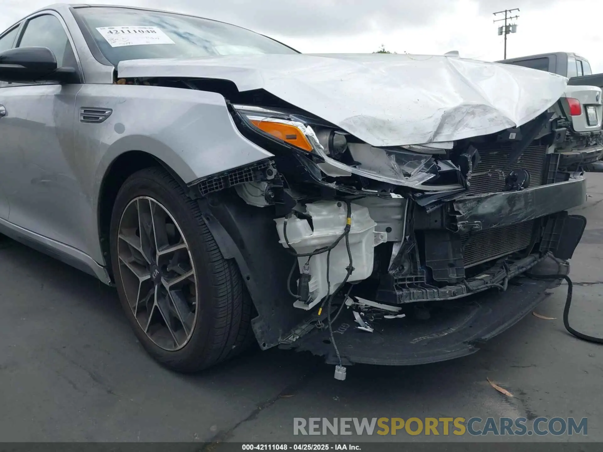 20 Photograph of a damaged car 5XXGT4L39LG444628 KIA OPTIMA 2020